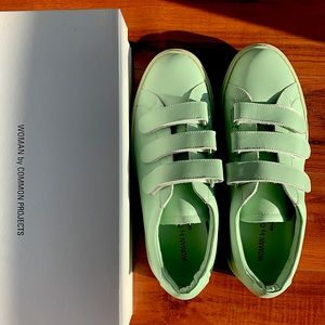 Common Projects Achilles low three strap mint 37